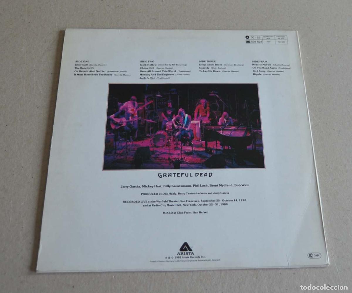 Discos de vinilo: GRATEFUL DEAD - RECKONING (DISCO DOBLE) - Foto 2