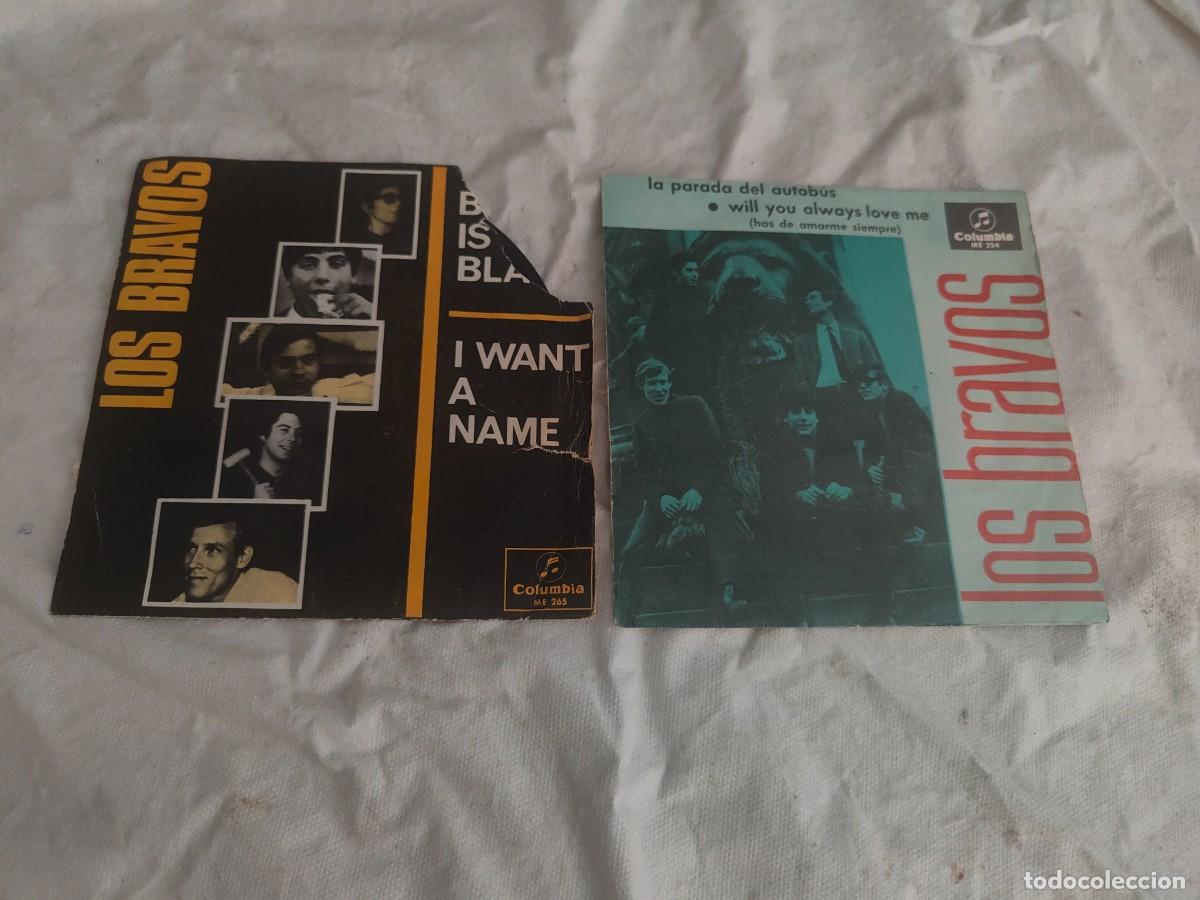 Discos de vinilo: LOTE 2 SINGLES &ndash; LOS BRAVOS &ndash; A&Ntilde;OS 60 &ndash; COLUMBIA (ME 265 / ME 314)