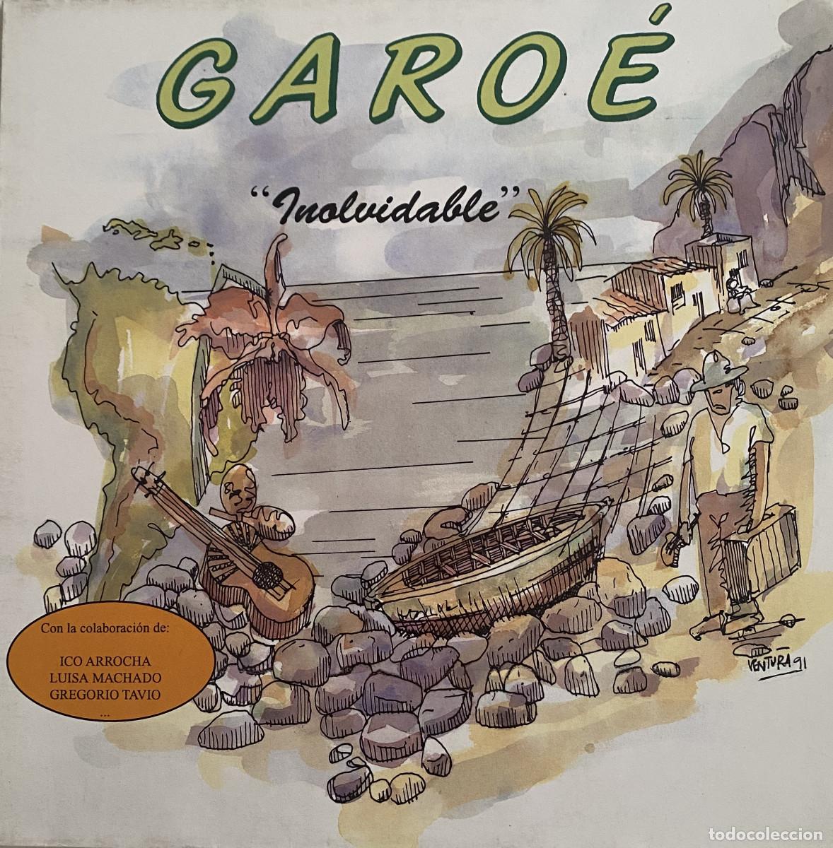 Discos de vinilo: GARO&Eacute; - INOLVIDABLE - CCPC - 1991 - LA LAGUNA - TENERIFE - FOLKLORE DE CANARIAS