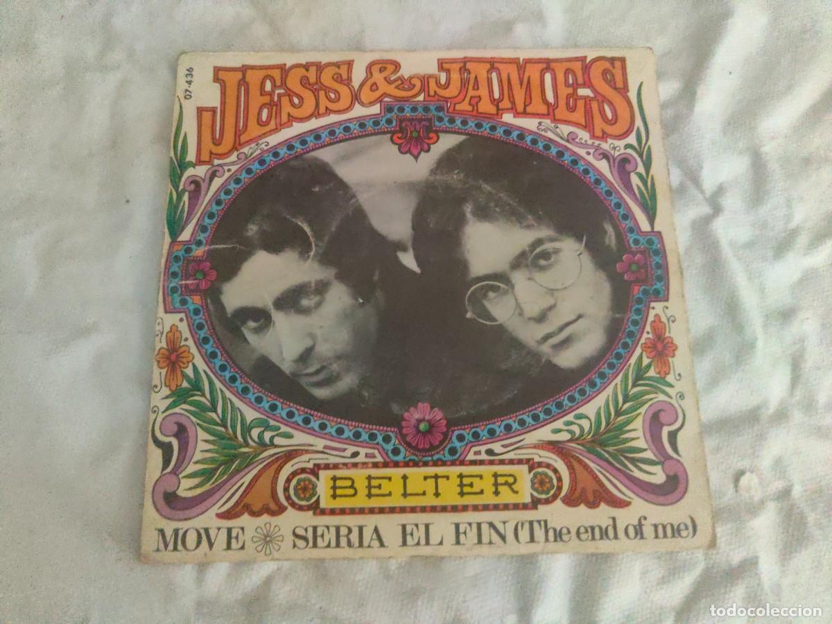 Discos de vinilo: SINGLE Jess & James &ndash; Move / Ser&iacute;a el fin (The End of Me)