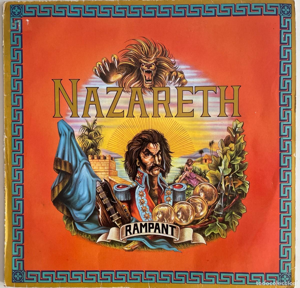 Discos de vinilo: LP Nazareth &ndash; Rampant.