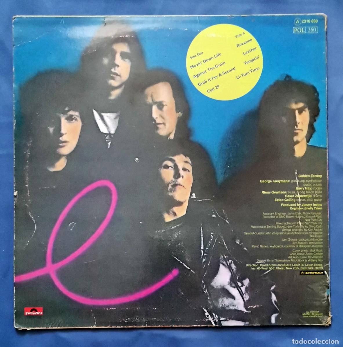Discos de vinilo: Golden Earring &ndash; Grab It For A Second LP Francia 1978 - Foto 2