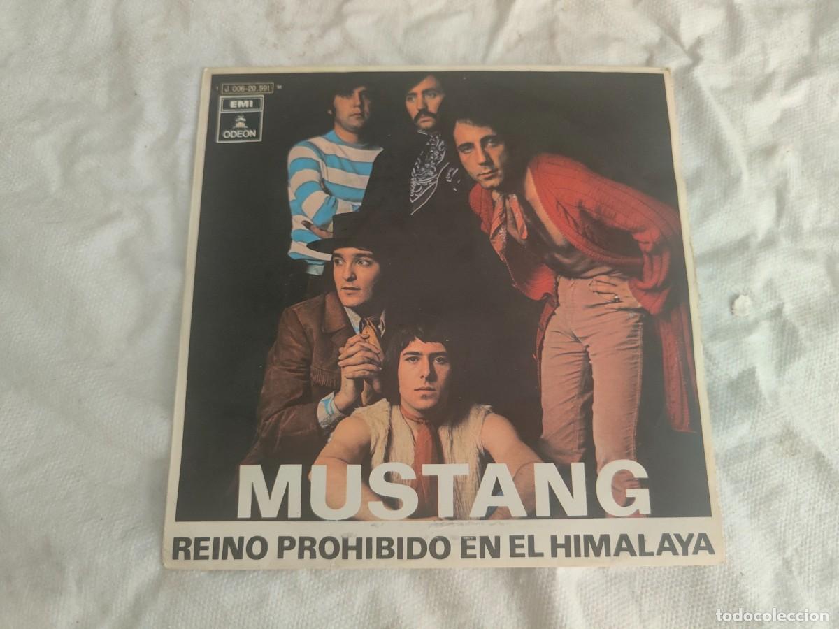 Discos de vinilo: SINGLE -Mustang &ndash; Reino prohibido en el Himalaya (Single, Odeon/EMI, Espa&ntilde;a)