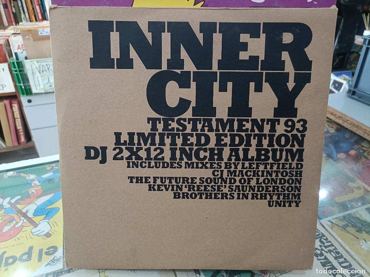 Discos de vinilo: Inner City - Testament 93 - Doble Maxi Single del sello Virgin 1993