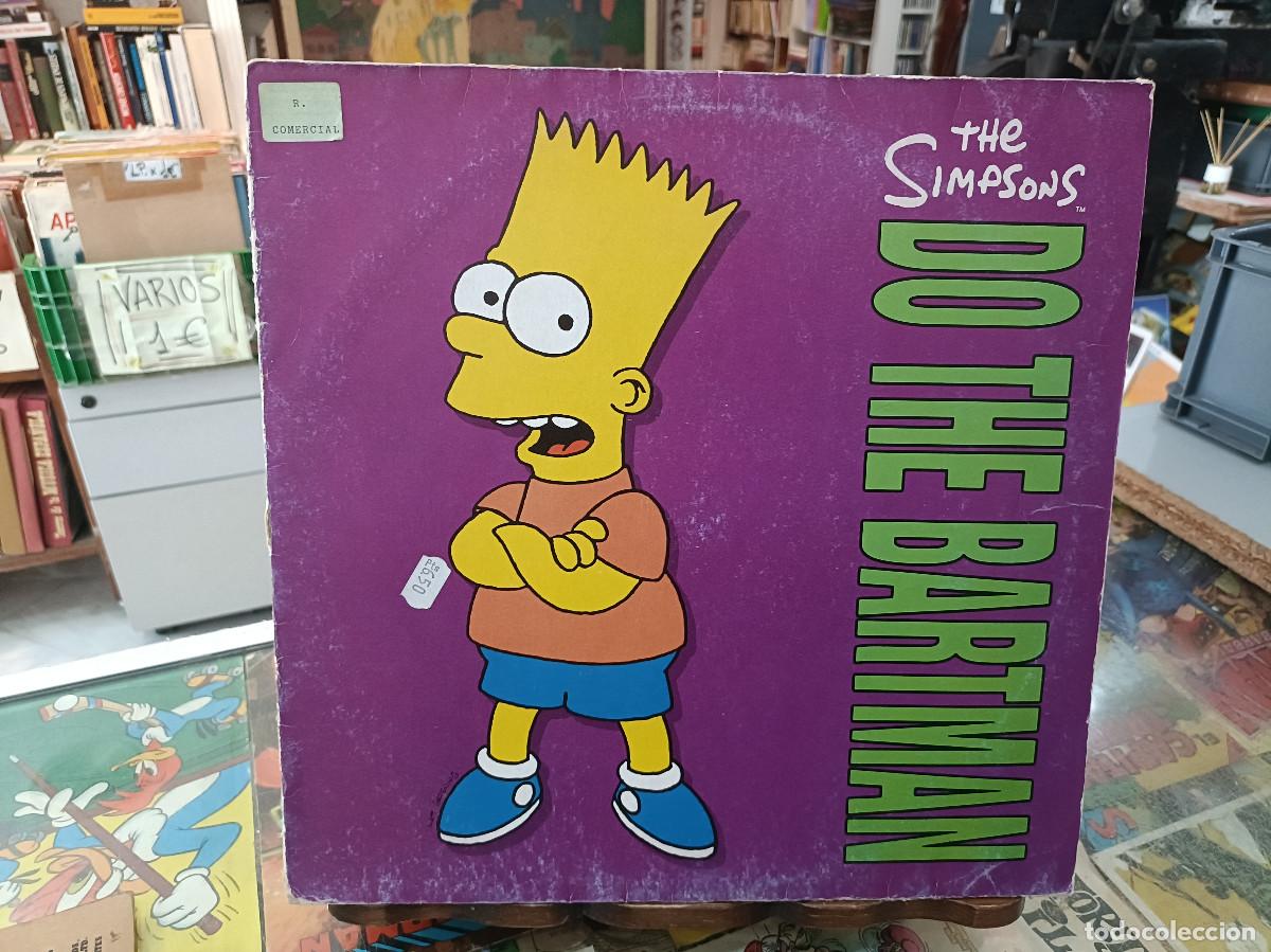 Discos de vinilo: The Simpsons - Do The Bartman - Maxi Single Geffen Records 1990