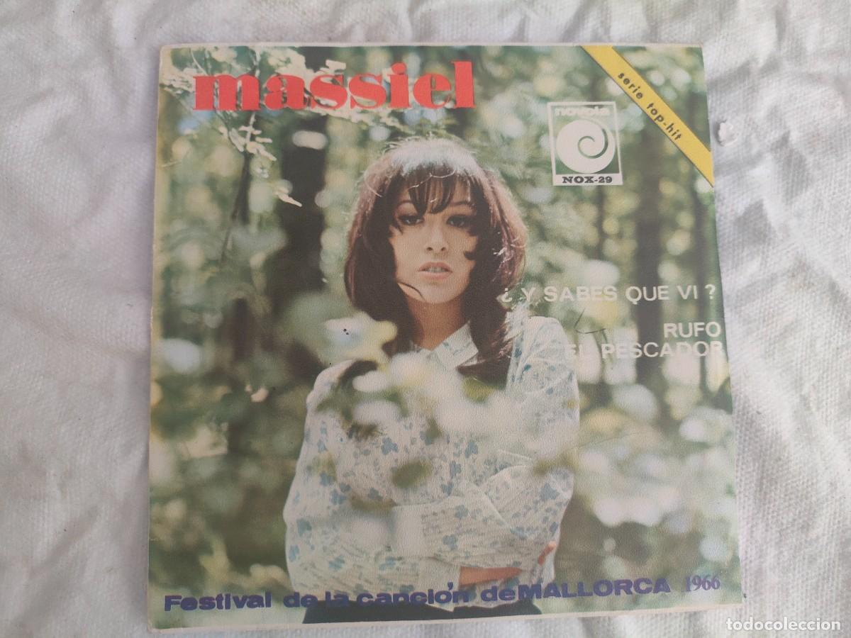 Discos de vinilo: single Massiel &ndash; &iquest;Sabes qu&eacute; vi? / Rufo / El pescador Formato: EP 7&rdquo; (vinilo) Sello: Zafiro &ndash; Serie