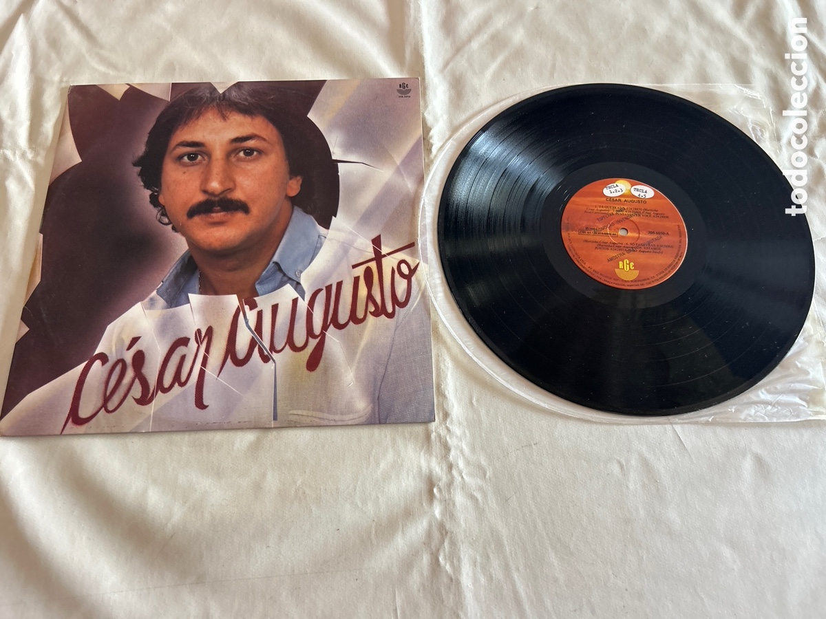 Discos de vinilo: Disco de vinilo LP.Cesar Augusto.1984