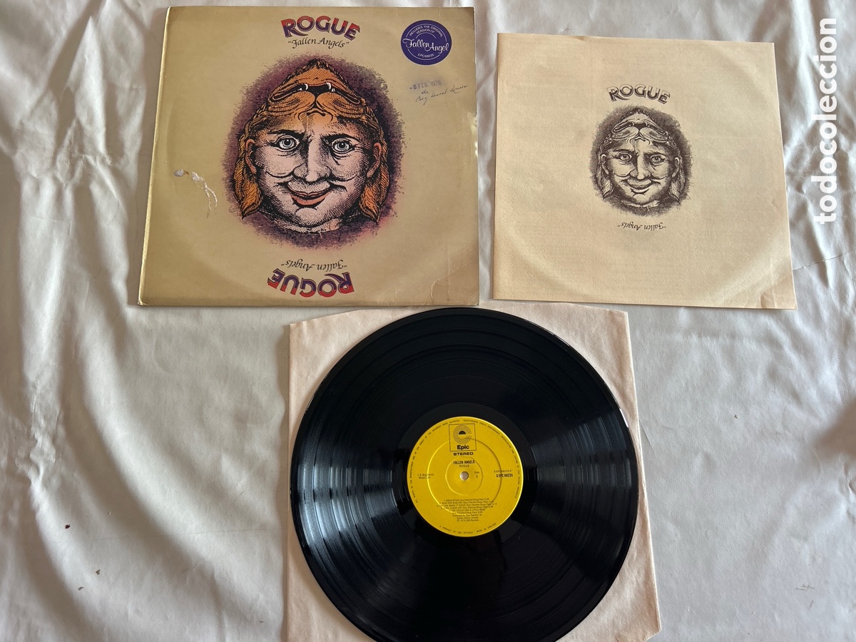 Discos de vinilo: Disco LP vinilo Rogue.Fallen Angels.1975