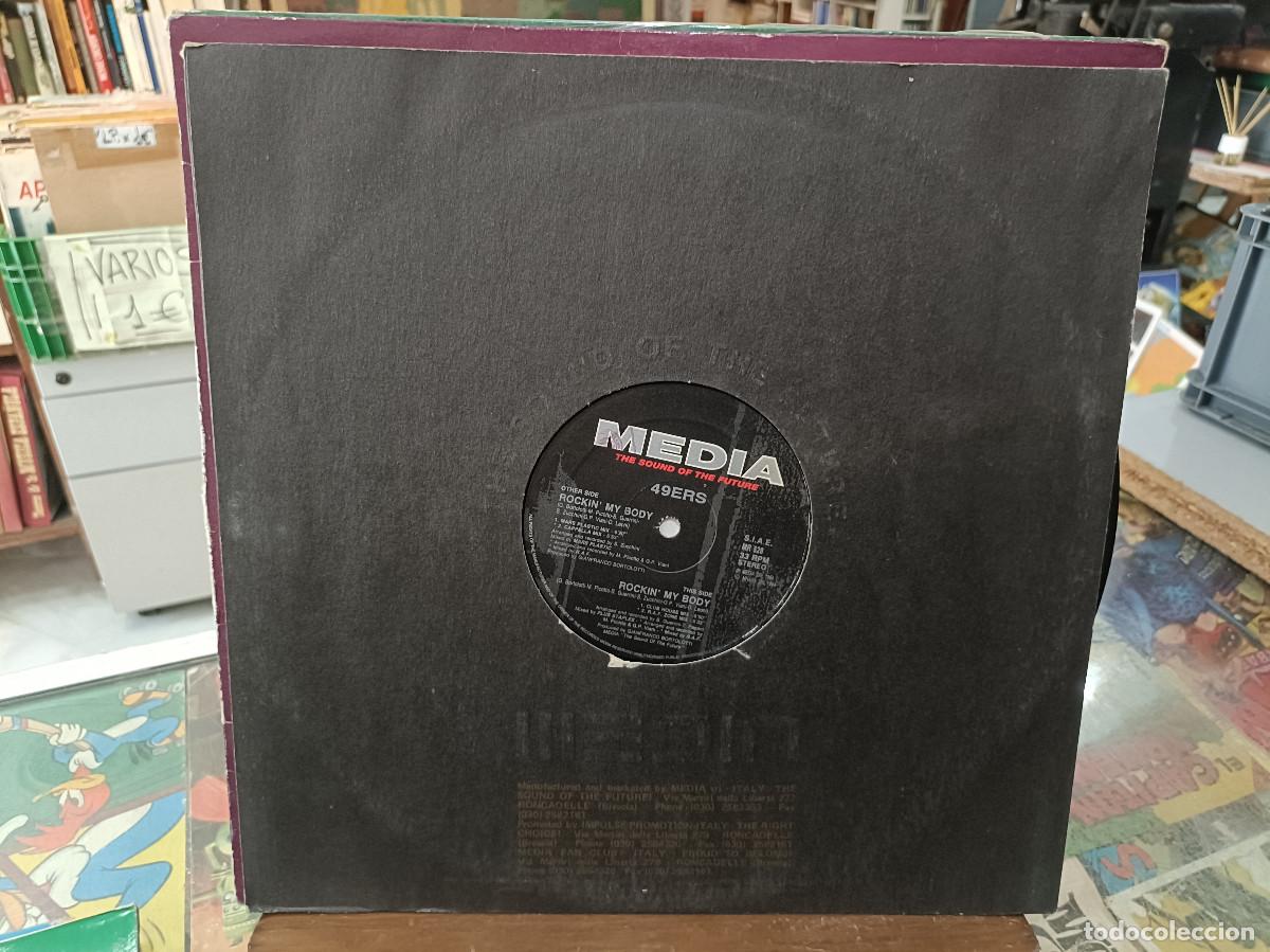 Discos de vinilo: 49ERS - Rockin&acute; My Body - Maxi Single sello MEDIA 1994