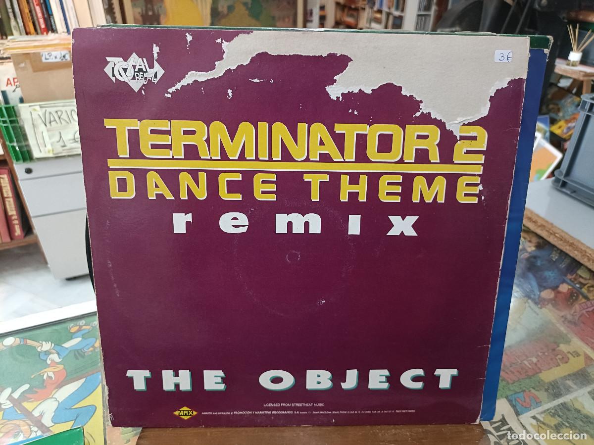 Discos de vinilo: The Object - Theme From Terminator 2 - Maxi Single sello Max Music 1992 - Foto 2