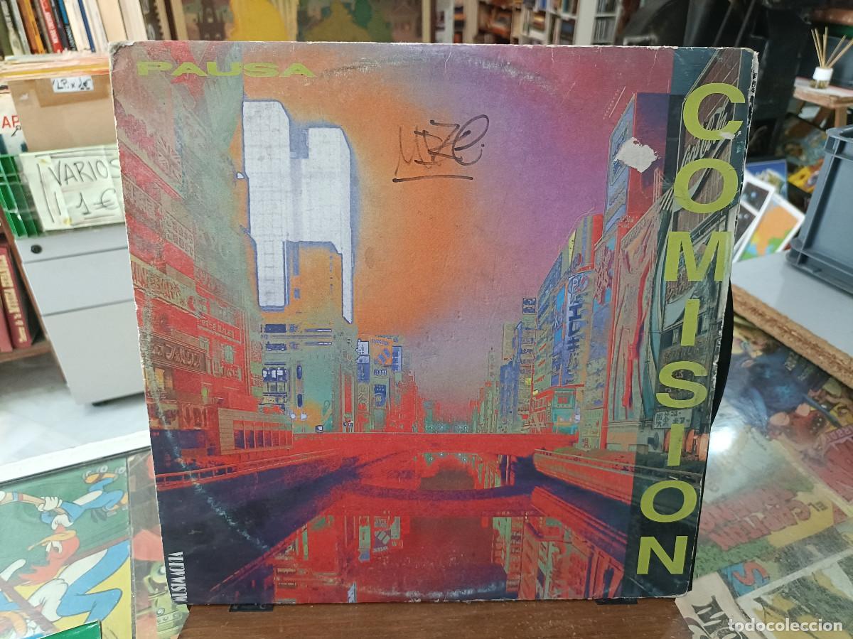 Discos de vinilo: Comisi&oacute;n - Pausa - Maxi Single sello Clik 1992