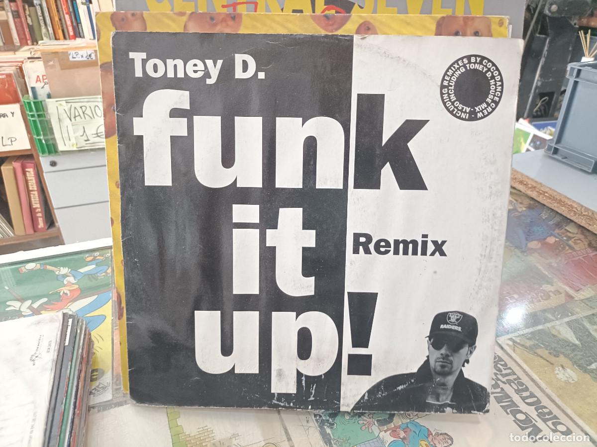 Discos de vinilo: Toney D. - Funk it Up! Remix - Maxi Single International Fantasy Records