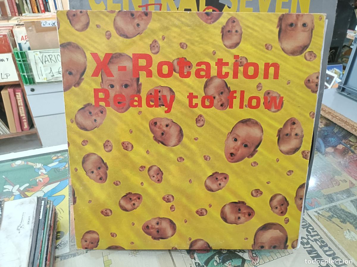 Discos de vinilo: X-Rotation - Ready To Flow - Maxi Single Max Music 1994