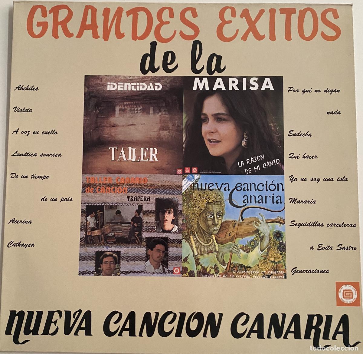 Discos de vinilo: GRANDES EXITOS DE LA NUEVA CANCION CANARIA - VARIOS INTERPRETES - CCPC - 1989 - VER FOTOS