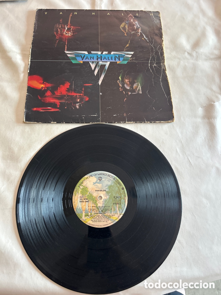 Discos de vinilo: Disco vinilo LP Van Halen. 1978