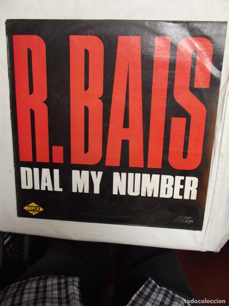 Discos de vinilo: LP R. BAIS DIAL MY NUMBER ( SIN PROBAR )