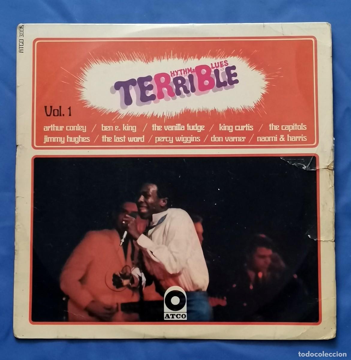 Discos de vinilo: Rhythm & Blues Terrible Vol. 1 LP Francia King Curtis,Arthur Conley,etc