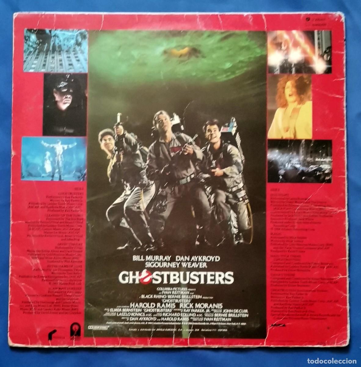 Discos de vinilo: Ghostbusters LP 1984 Espa&ntilde;a - Foto 2