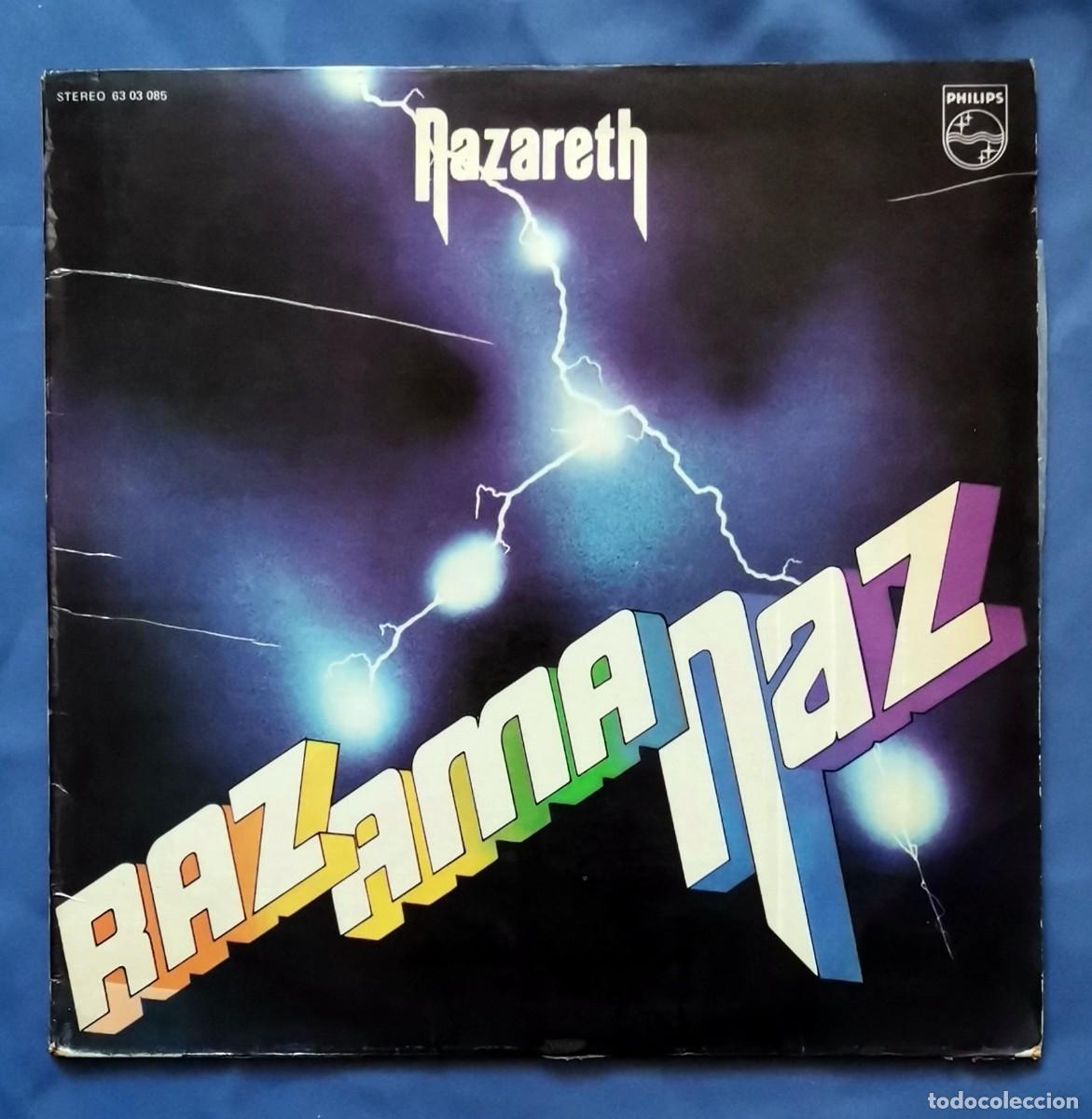 Discos de vinilo: Nazareth &ndash; Razamanaz LP 1974 Espa&ntilde;a