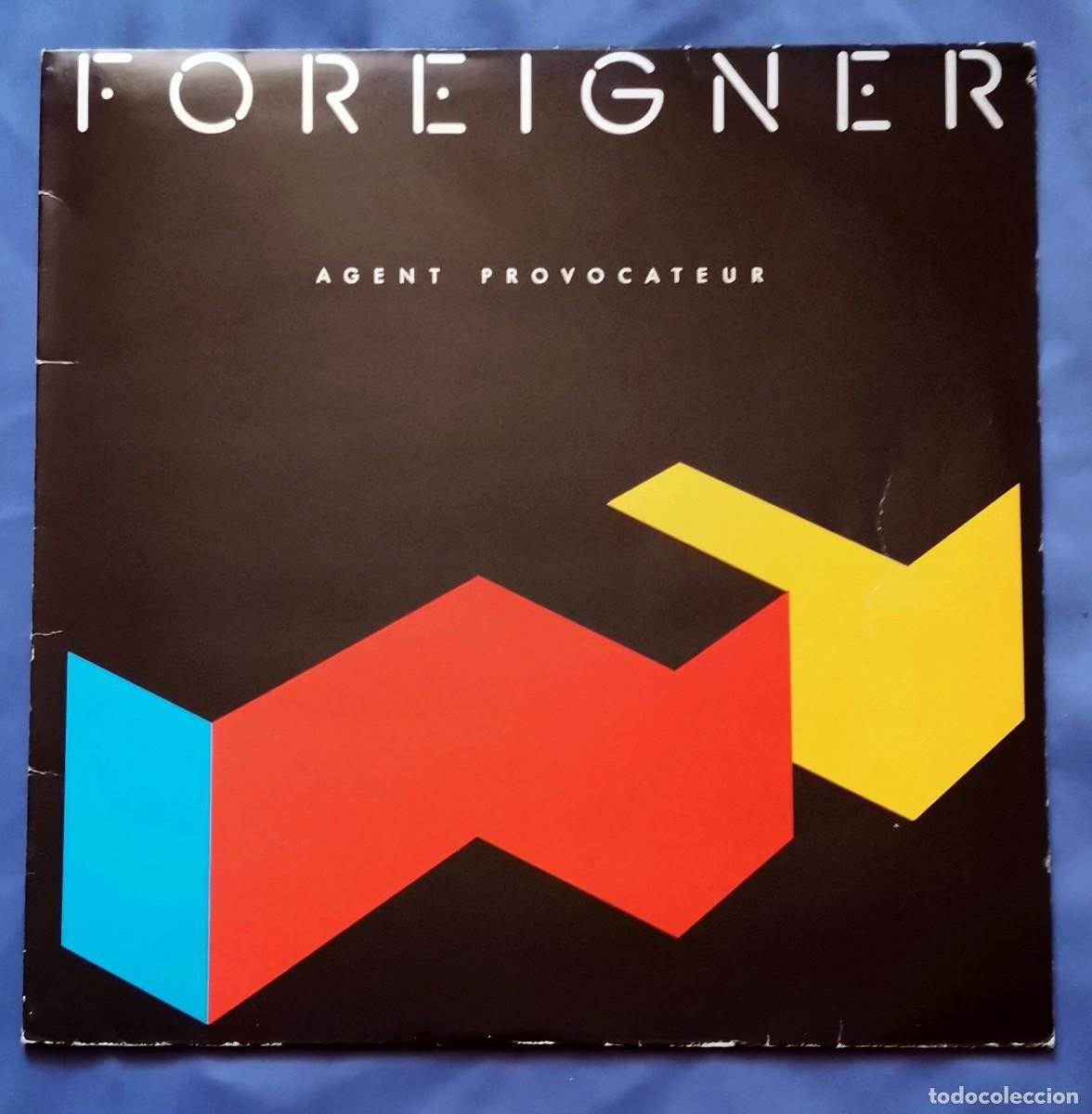 Discos de vinilo: Foreigner &ndash; Agent Provocateur LP Espa&ntilde;a 1984 incl. encarte