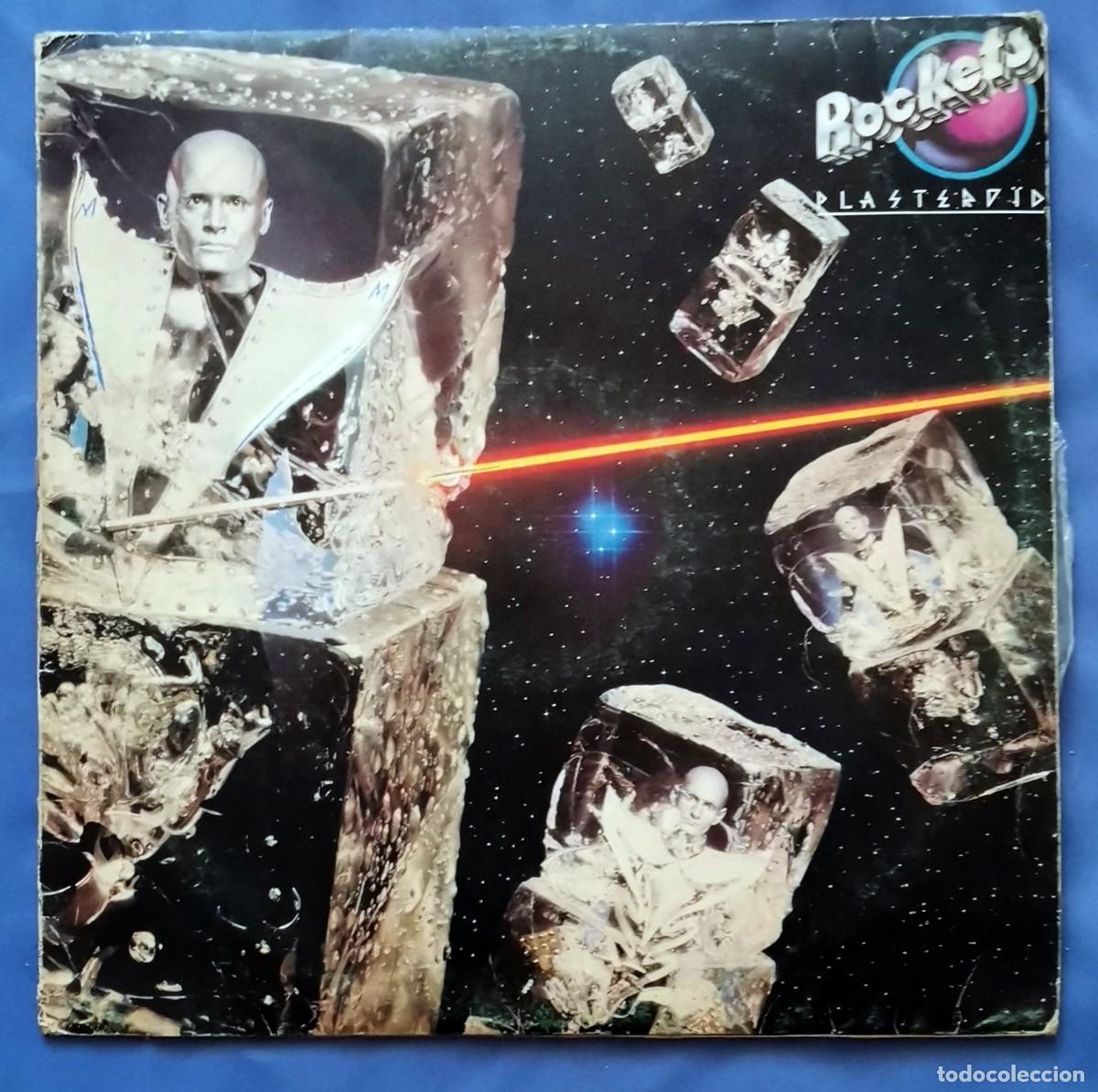 Discos de vinilo: Rockets &ndash; Plastero&iuml;d LP 1979 Espa&ntilde;a Electro, Synth-pop, Disco