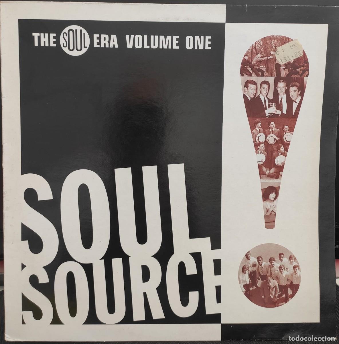 Discos de vinilo: Vinilo LP Soul Source - The Soul Era Vol. 1 - UK 1989 (NM/NM-) - Varios Artistas