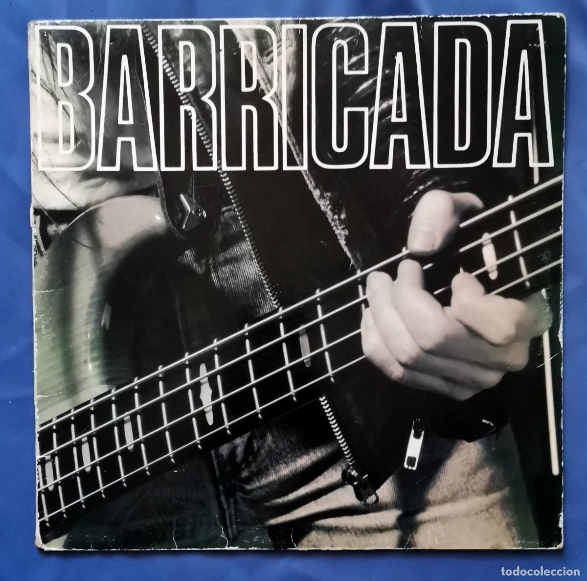 Discos de vinilo: Barricada &ndash; Barricada (Doble Directo) LP 1990 Espa&ntilde;a --FALTA 1 DISCO Y PARTE PORTADA