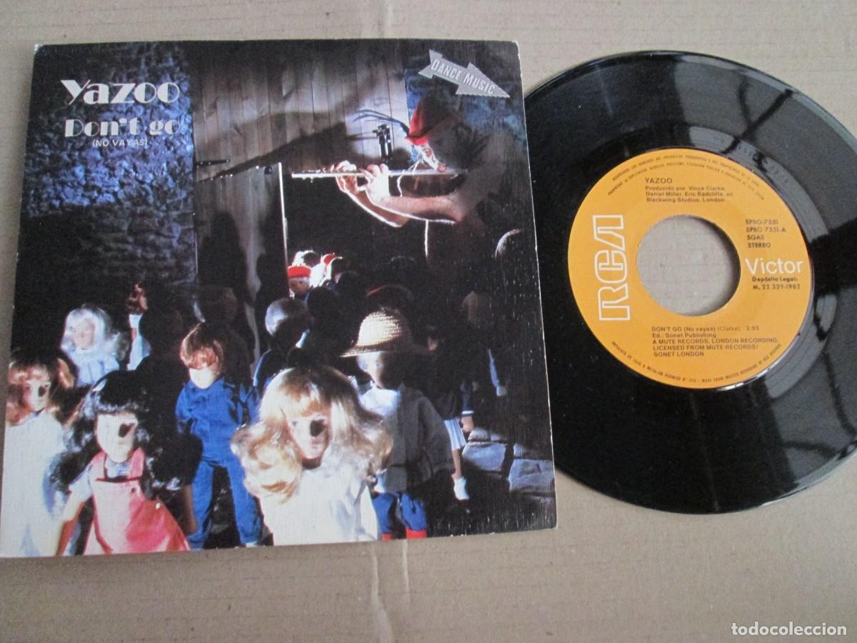 Discos de vinilo: YAZOO - Don&acute;t Go / Winter Kills. Single, ed espa&ntilde;ola 7&rdquo; 1982. Impecable (NM)