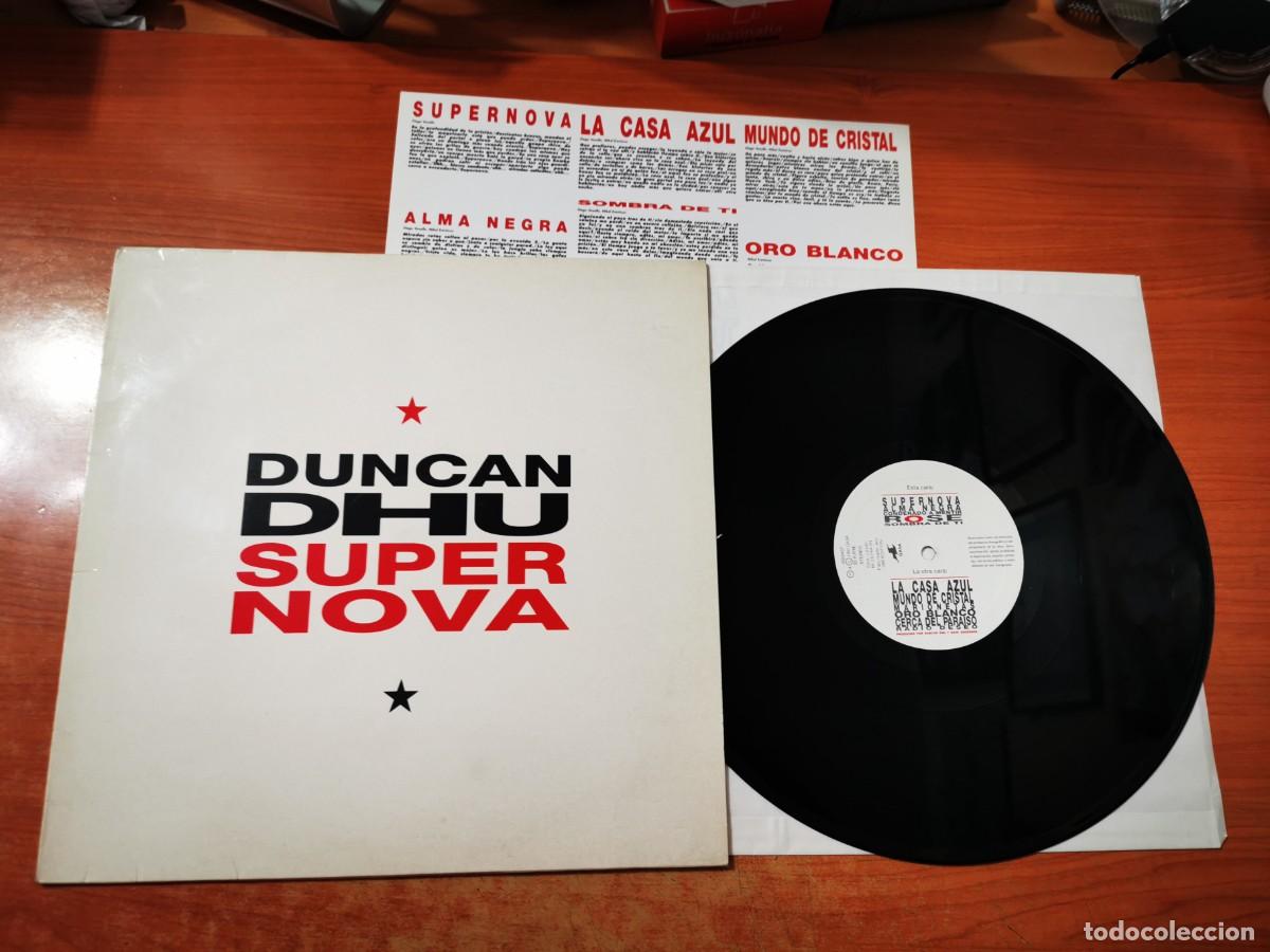 Discos de vinilo: DUNCAN DHU Super nova LP VINILO DEL A&Ntilde;O 1991 CON ENCARTE CONTIENE 11 TEMAS