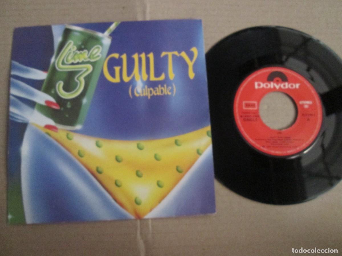 Discos de vinilo: LIME - Guilty. Single, ed espa&ntilde;ola 7&rdquo; 1983. Impecable (NM)