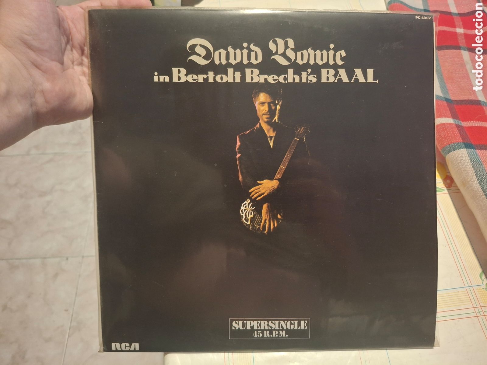 Discos de vinilo: Maxi-Single - 12&rdquo; - David Bowie In Bertolt Brecht's Baal - RCA Victor &ndash; PC 8902 - edicion espa&ntilde;ola