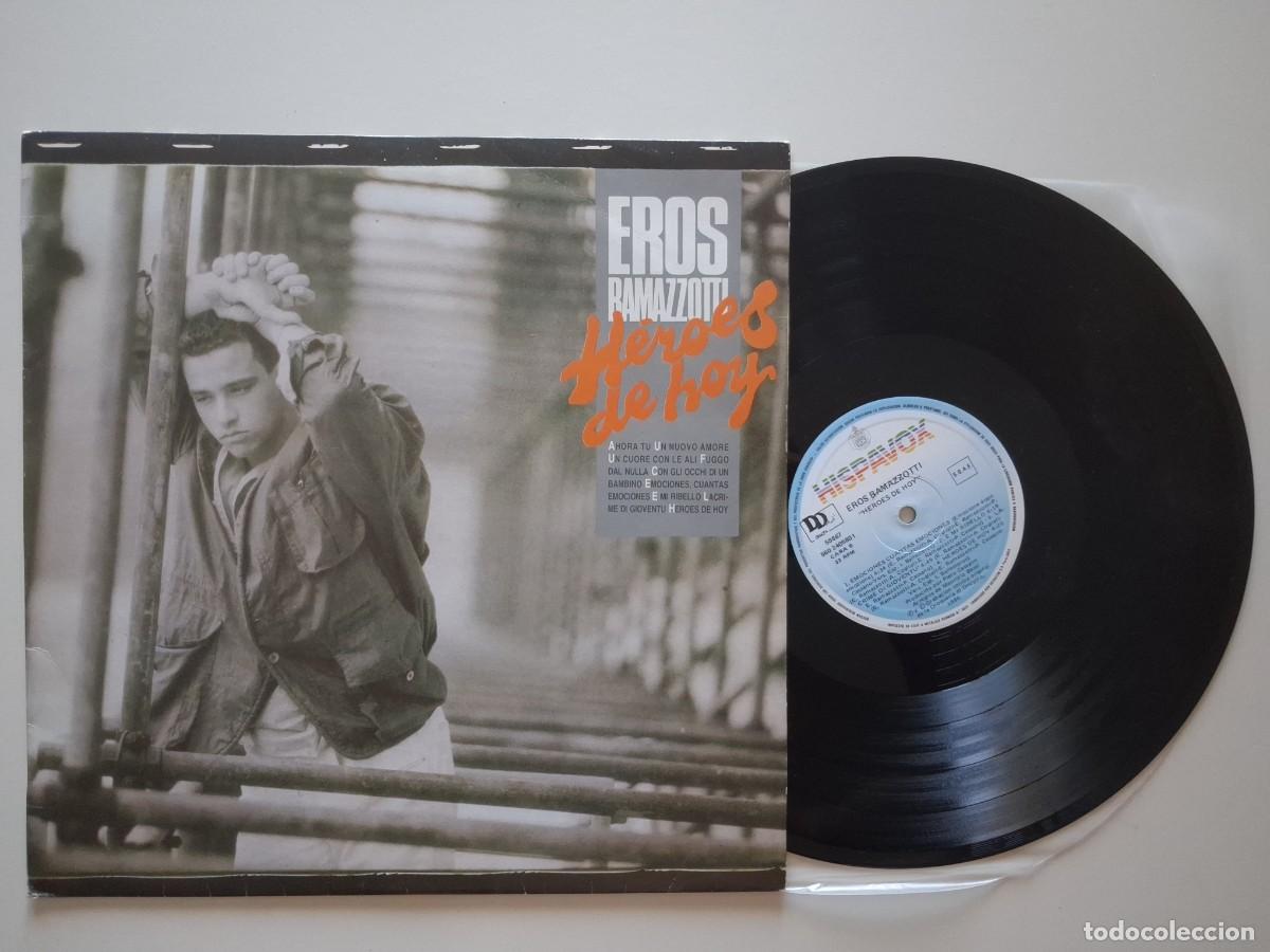 Discos de vinilo: Eros Ramazzotti &ndash; H&eacute;roes De Hoy