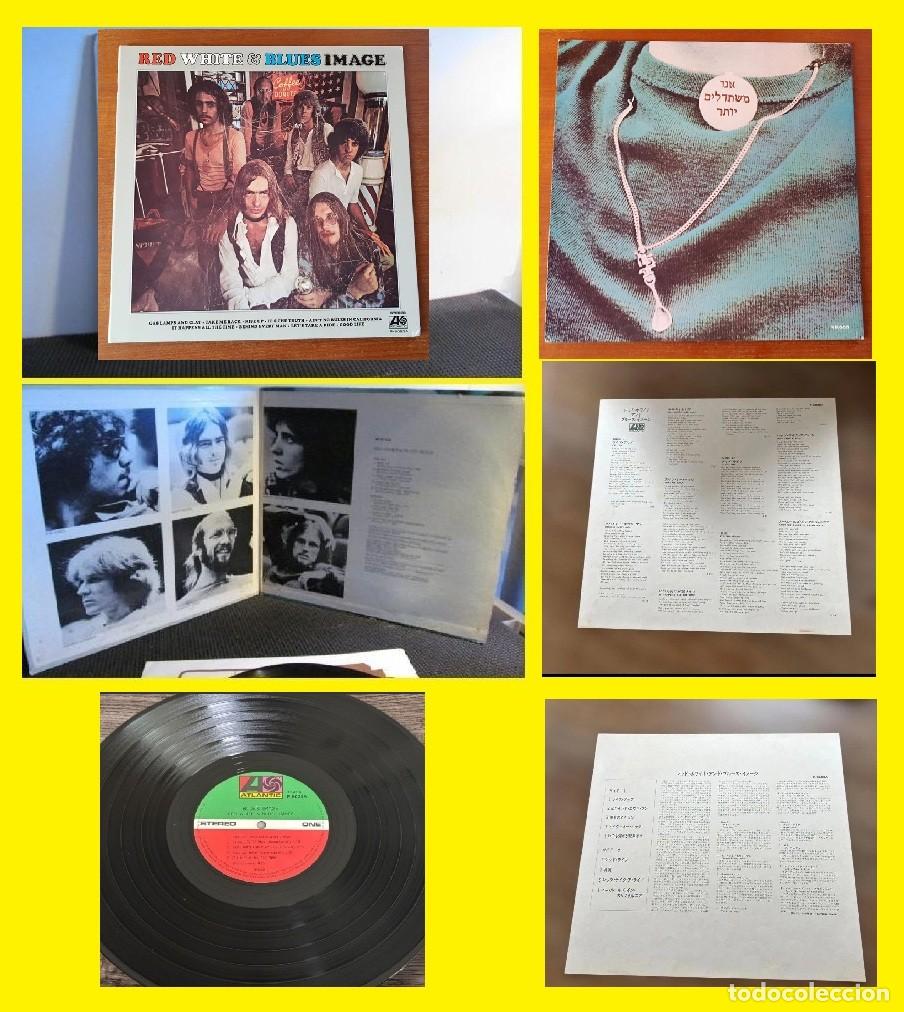 Discos de vinilo: BLUES IMAGE / Red White & Blues Image 70 Blues Rock, Psychedelic 1&ordm; PRESS JAPAN + INSERT, EXC !