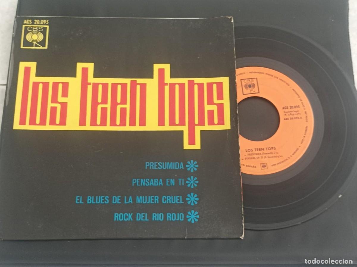 Discos de vinilo: Los Teen Tops ep rock and roll