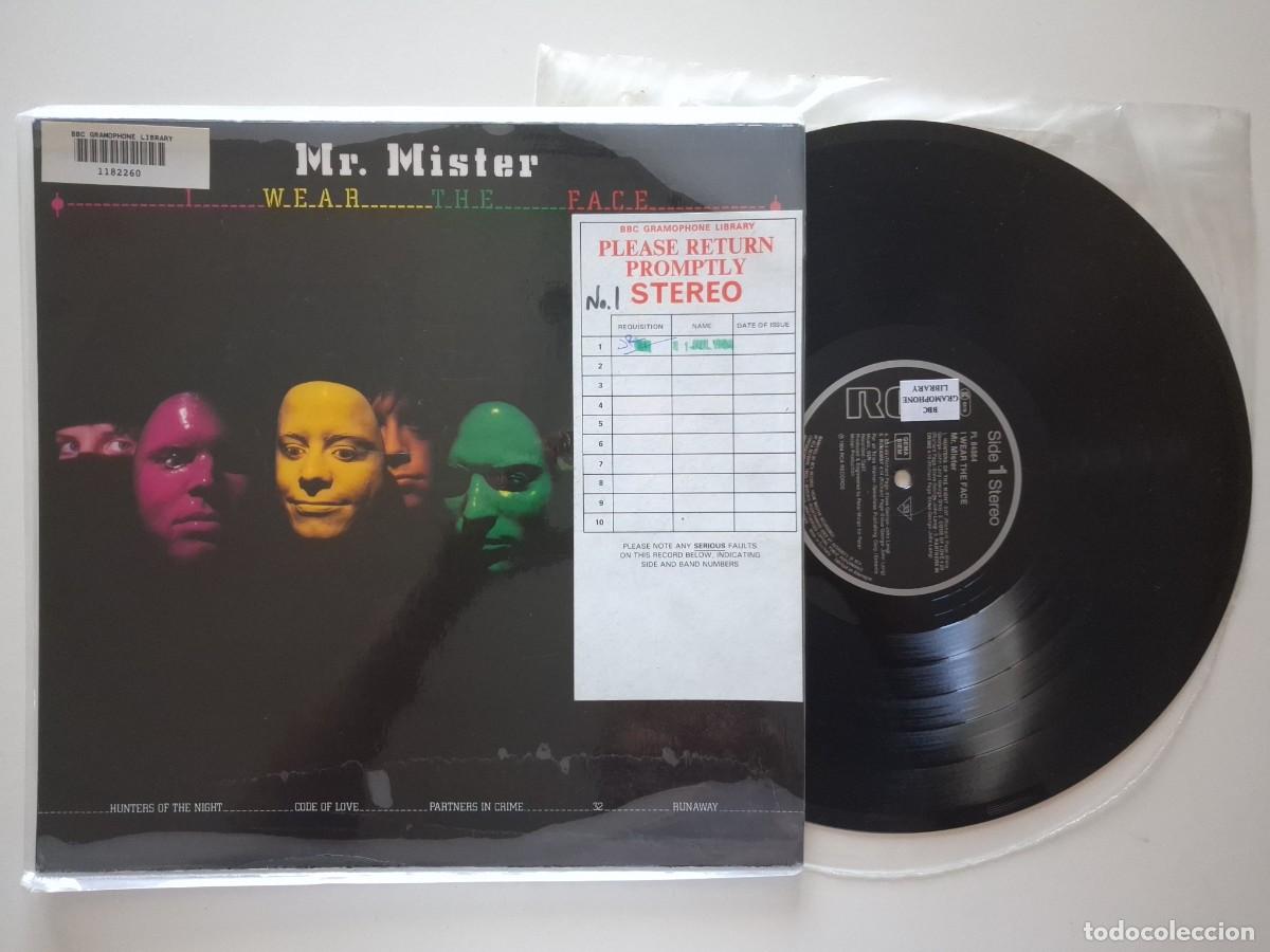 Discos de vinilo: Mr. Mister &ndash; I Wear The Face