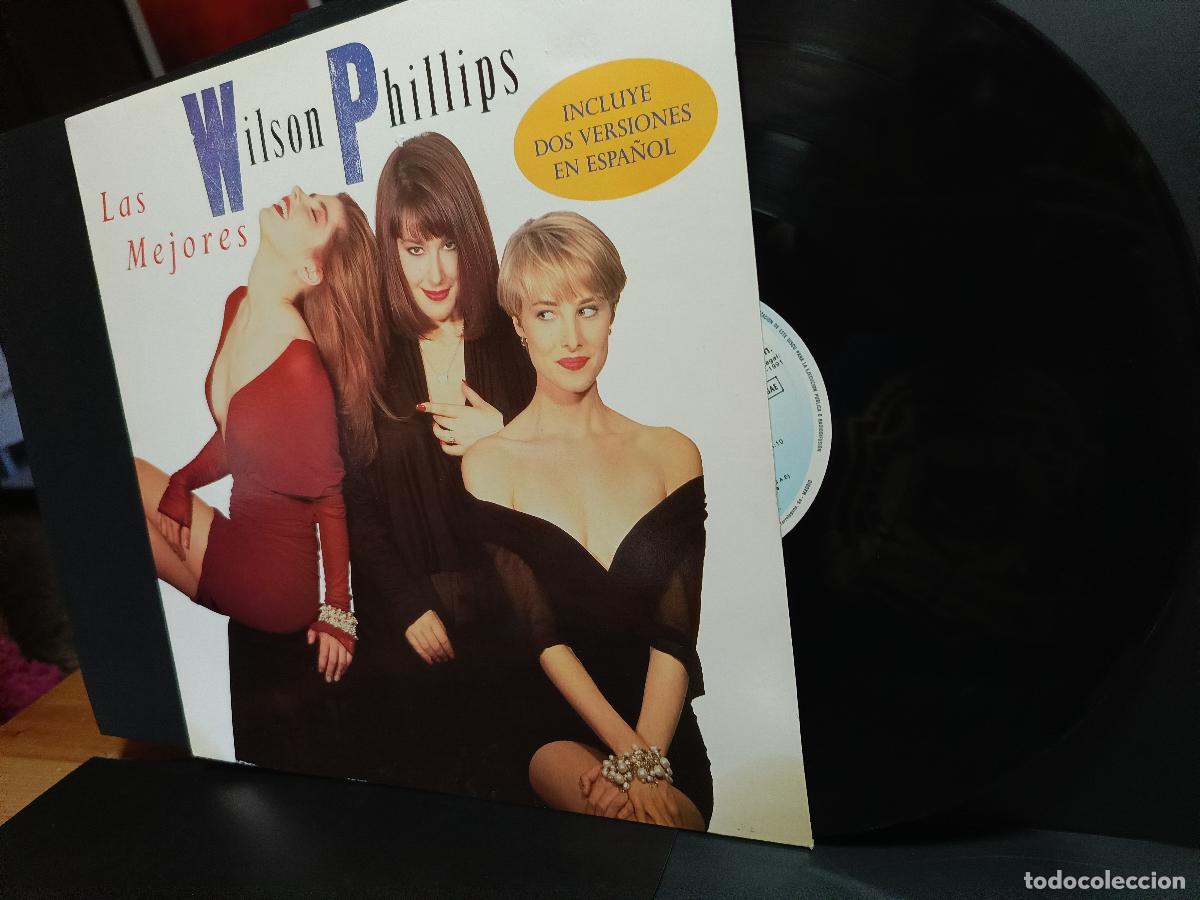 Discos de vinilo: WILSON PHILIPS LAS MEJORES - WILSON PHILIPS lp espa&ntilde;a 1991 pdeluxe