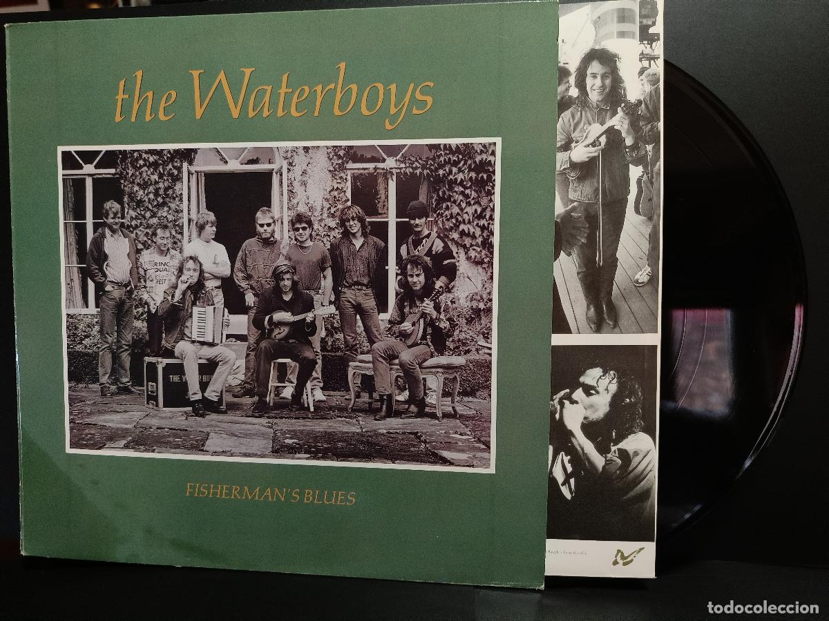Discos de vinilo: THE WATERBOYS FISHERMAN'S BLUES lp espa&ntilde;a 1988 pdeluxe