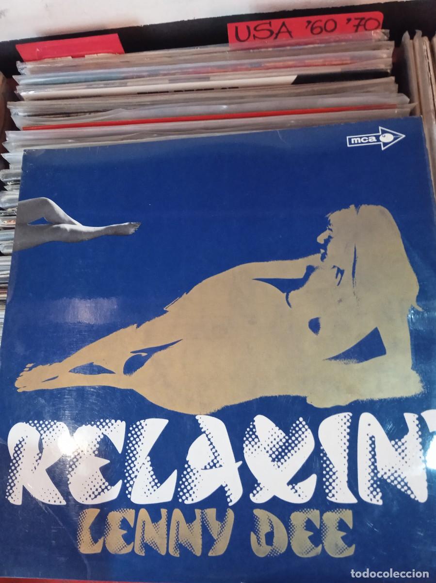 Discos de vinilo: LENNY DEE- RELAXIN&acute; LP. UK.