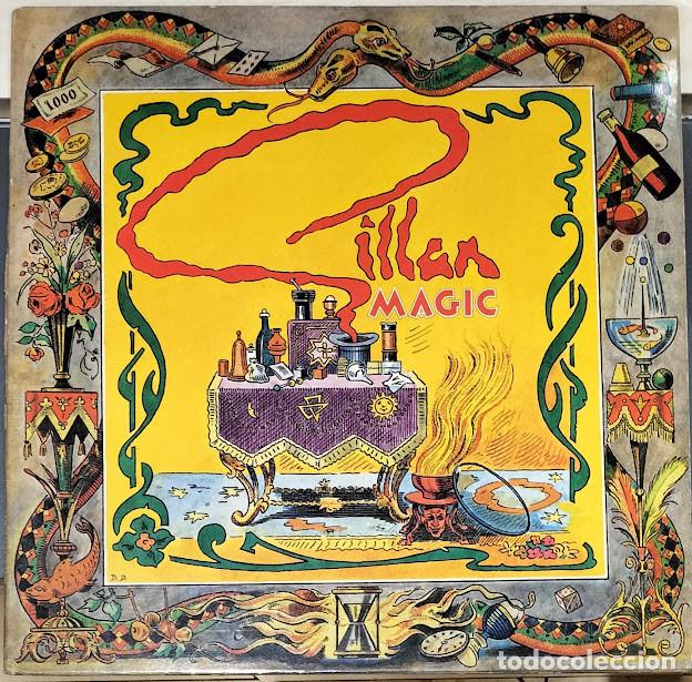 Discos de vinilo: Gillan - Magic - LP Virgin ref. V2238. Ed. UK 1982.