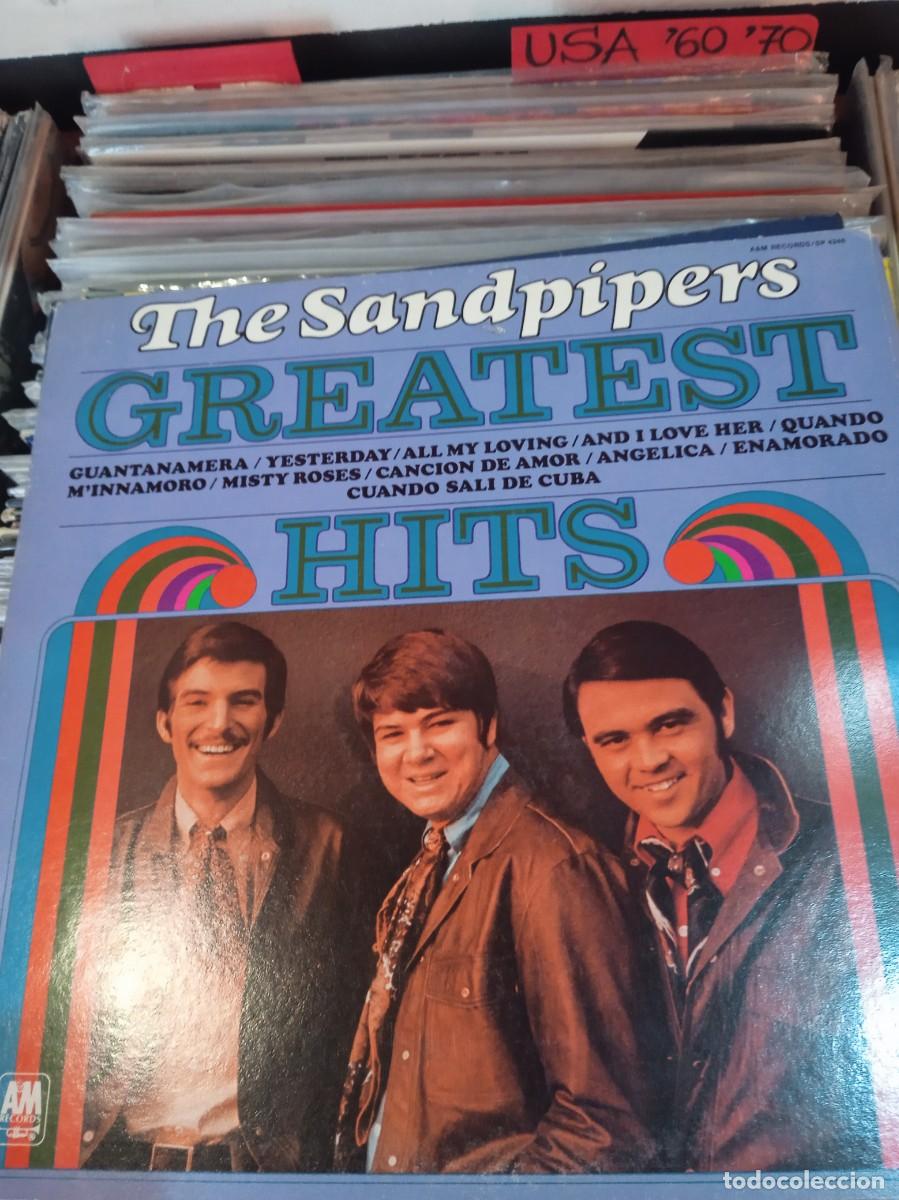 Discos de vinilo: THE SANDPIPERS- GREATEST HITS. LP. EDICI&Oacute;N USA PROMO.