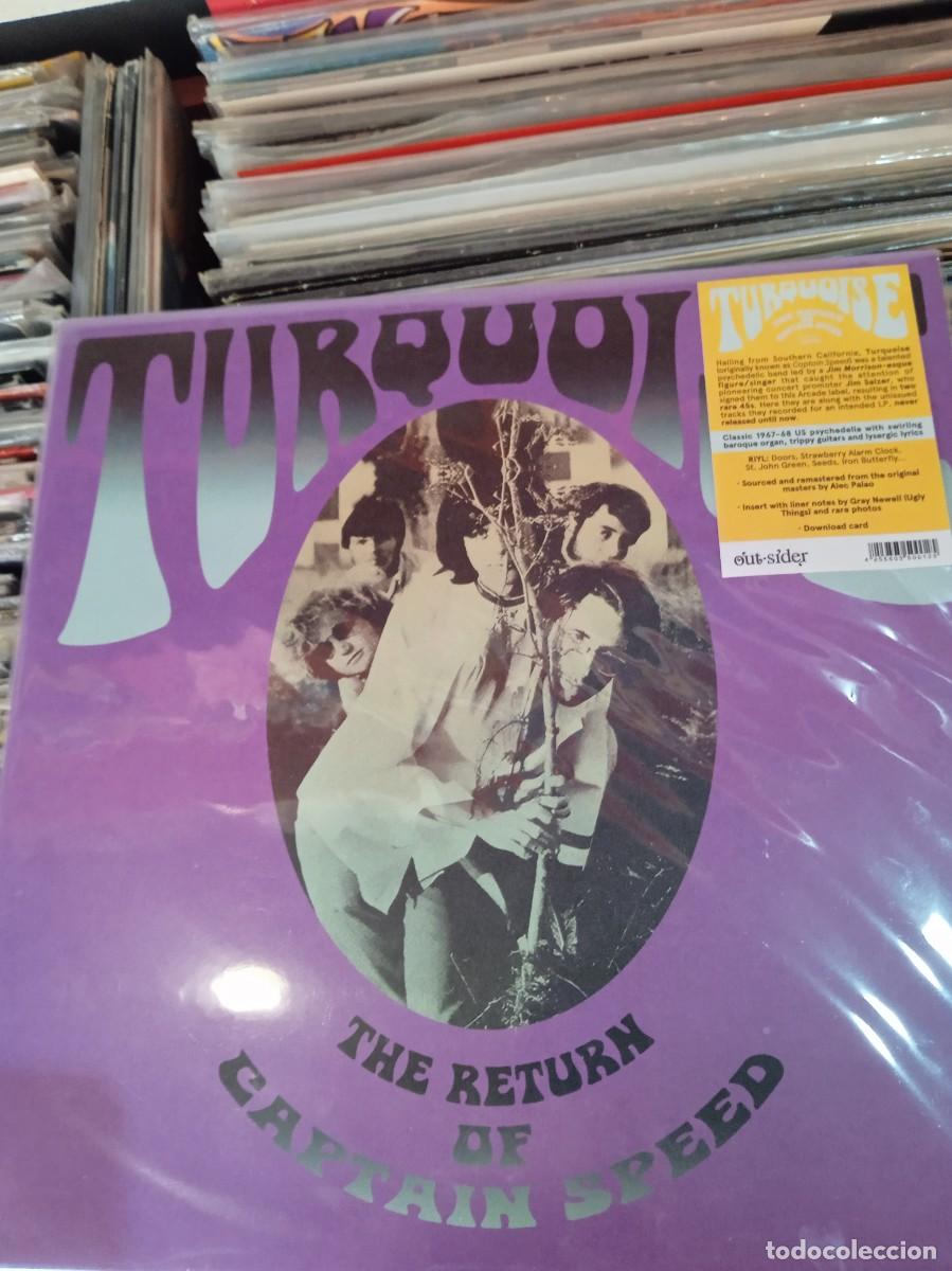 Vinyl records: TURQUOISE- THE RETURN OF CAPTAIN SPEED. LP