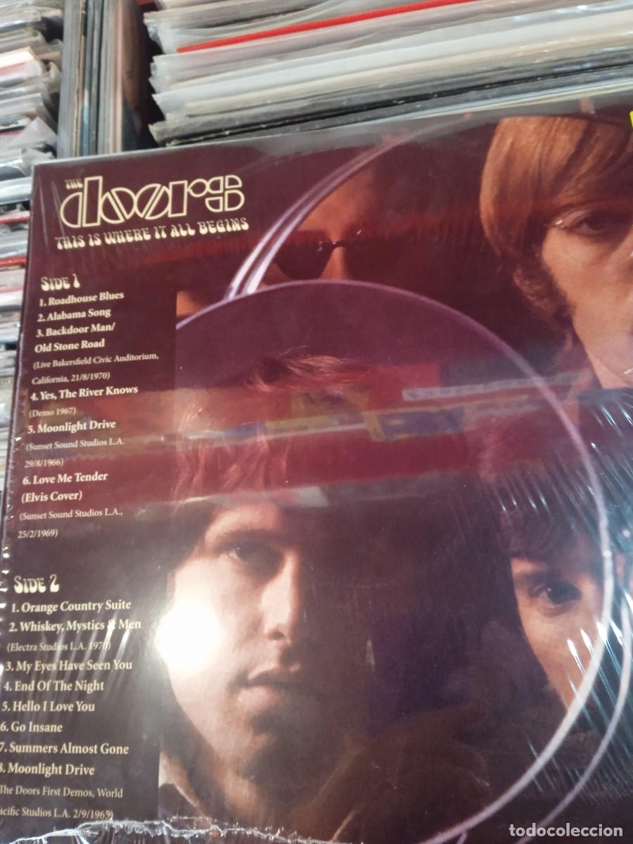 Discos de vinilo: THE DOORS- THIS IS WHERE IT ALL BEGINS. LP - Foto 2