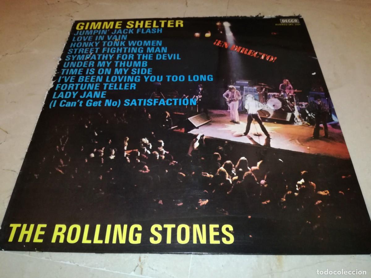 Discos de vinilo: THE ROLLING STONES-GIMME SHELTER-EDICI&Oacute;N ESPA&Ntilde;OLA