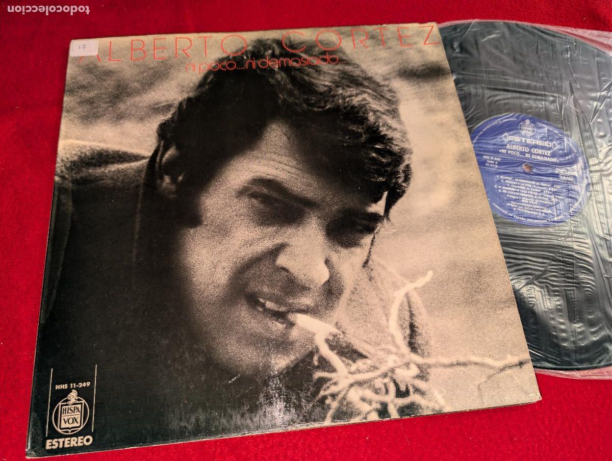 Discos de vinilo: ALBERTO CORTEZ Ni poco...ni demasiado LP 1973 Hispavox GATEFOLD SPAIN ESPA&Ntilde;A