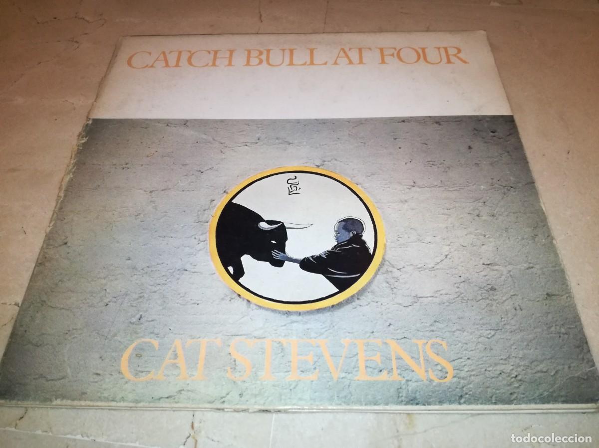 Discos de vinilo: CAT STEVENS-CATCH BULL AT FOUR-GAYEFOLD-ORIGINAL ESPA&Ntilde;OL 1972