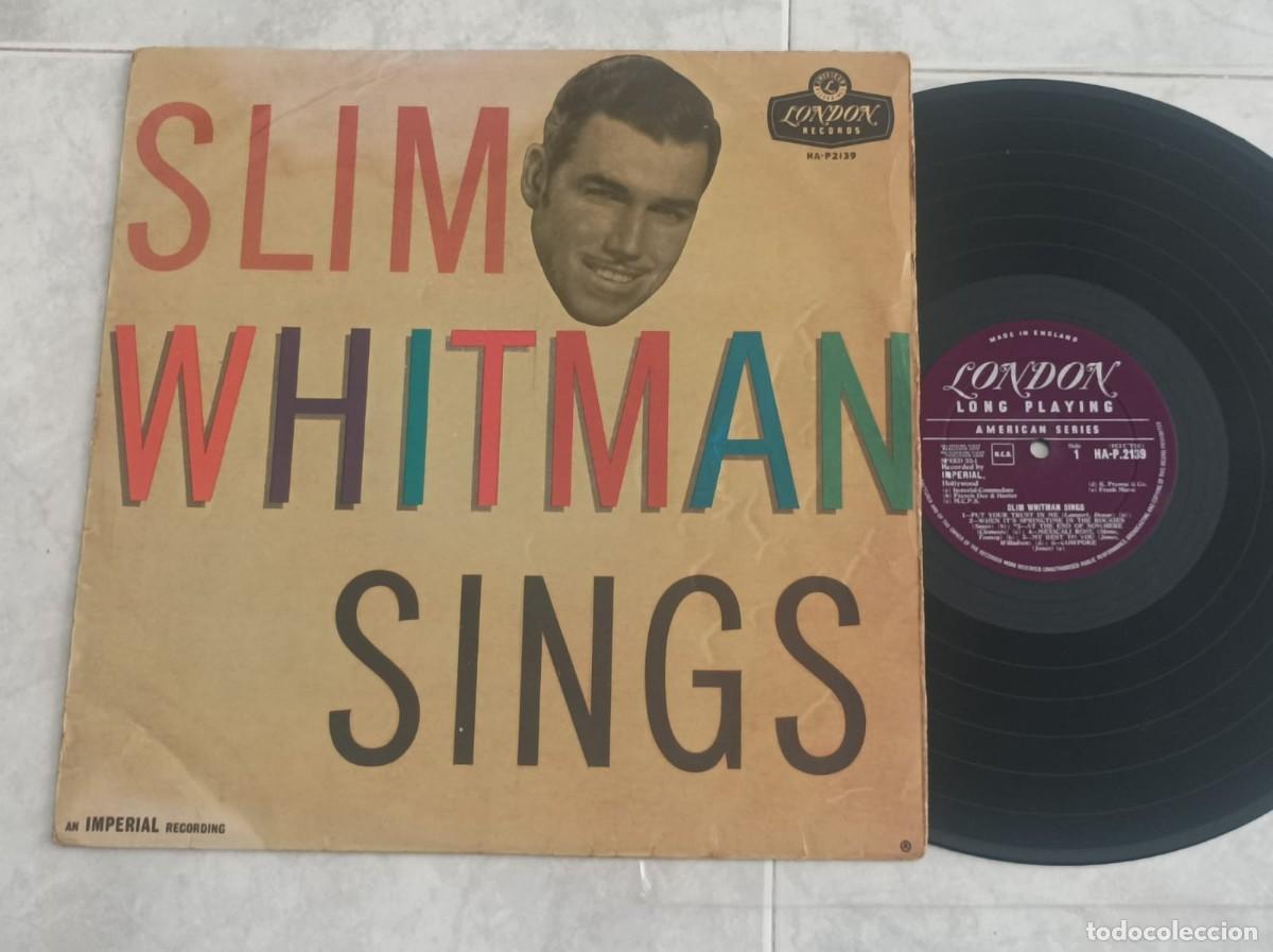 Discos de vinilo: Slim Whitman lp original - Foto 1
