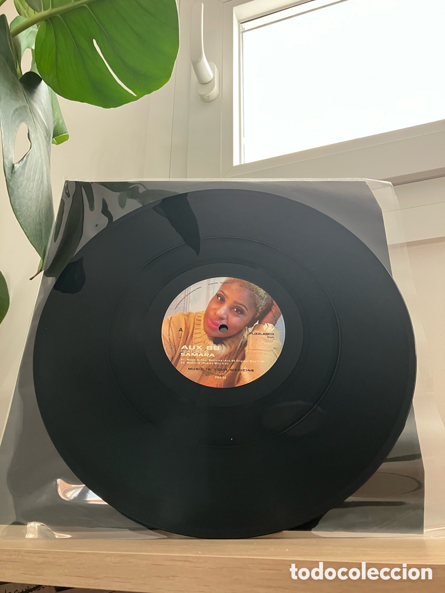 Discos de vinilo: Aux 88 featuring Samara- Musicu Is Your Medicine