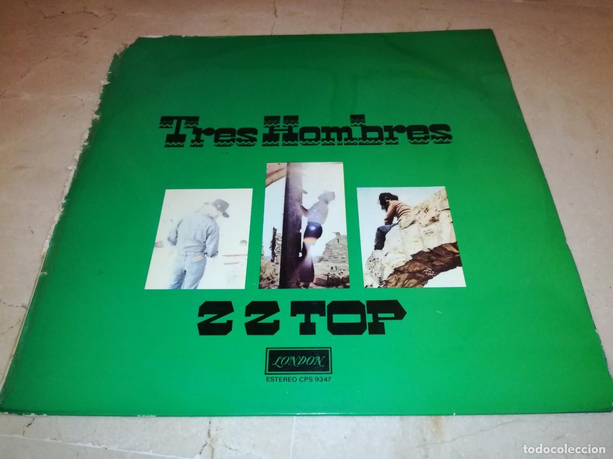 Discos de vinilo: Z. Z. TOP-TRES HOMBRES-RARA EDICI&Oacute;N ORIGINAL ESPA&Ntilde;OLA DE 1974
