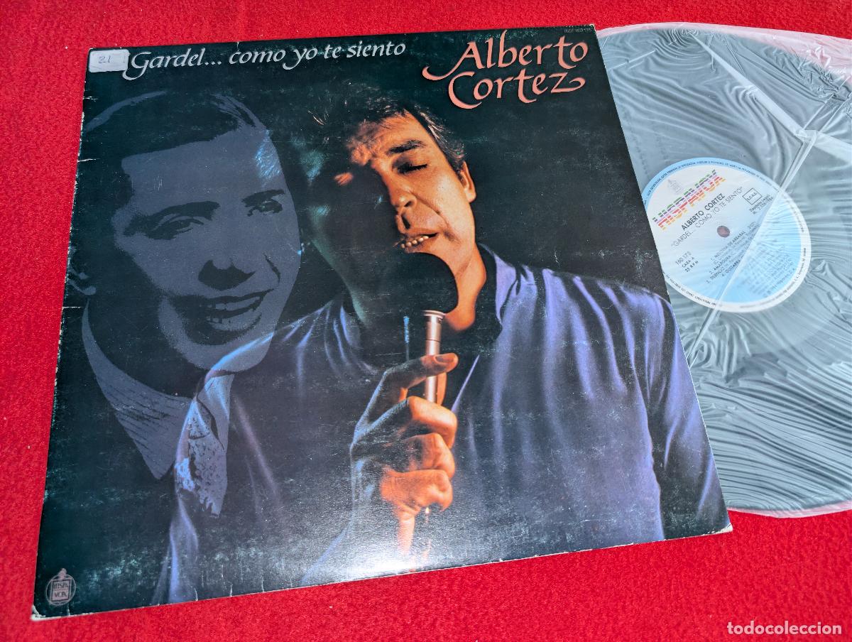 Discos de vinilo: ALBERTO CORTEZ Gardel...como te siento LP 1984 Hispavox