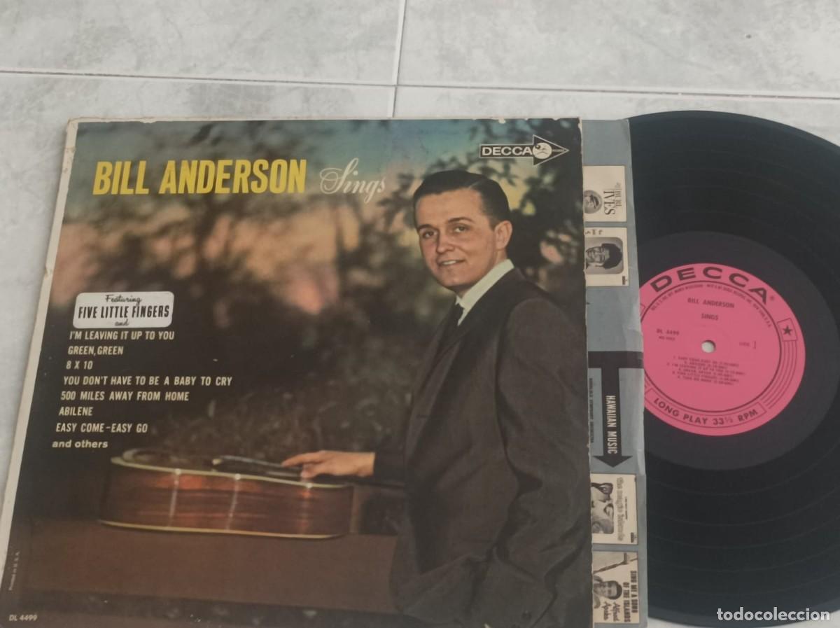 Discos de vinilo: Bill Anderson lp original - Foto 1